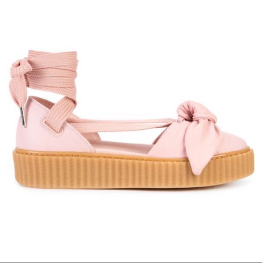 Puma x Fenty Pink Women's Platform Shoes